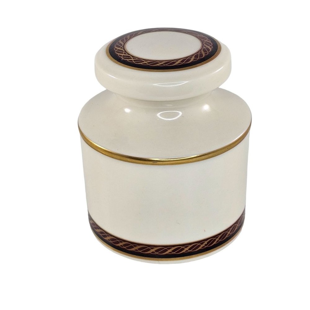 Lenox Monroe Paperweight Hand Decorated 24K Gold Accents